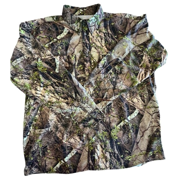 Gamehide Camo Shirt Mens Sz XXL Long Sleeve Hunting Button Down - Picture 1 of 10